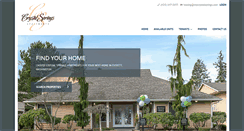 Desktop Screenshot of mycrystalsprings.com
